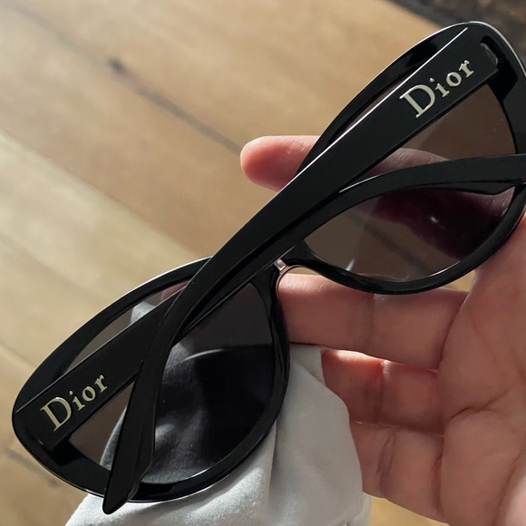 Christian Dior Bagatelle black sunglasses - 100% Authentic - Picture 9 of 13